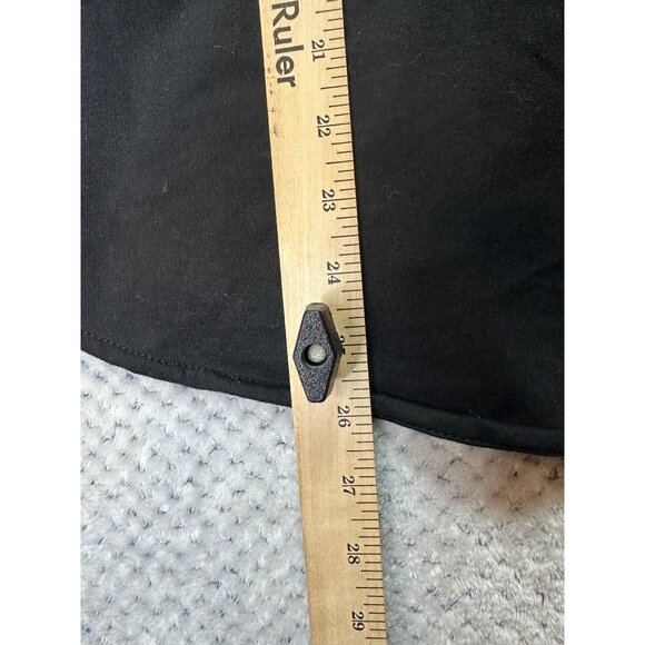 Jolie & Joy Hoodie Shacket Size X-Large Plaid Jacket Light Button Up Layering - Picture 12 of 13